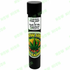 pink drip superboof infused pre roll