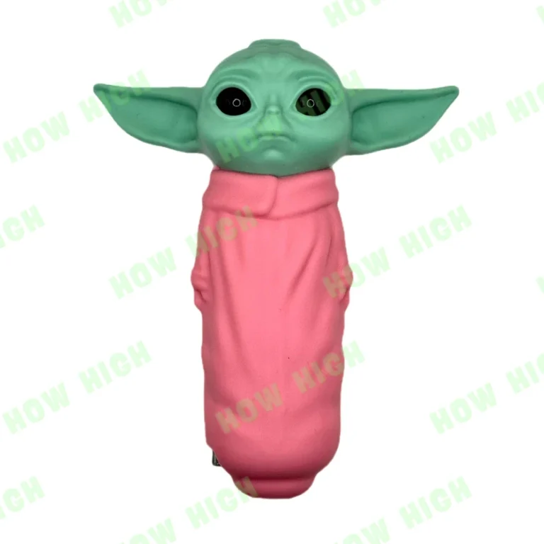 Grogu Silicone Pipe