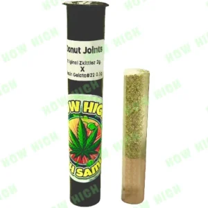 Original Zkittlez + Gelato 22 Rosin Donut