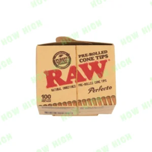 RAW Perfecto Pre-Rolled Cone Tips (100 Pack)
