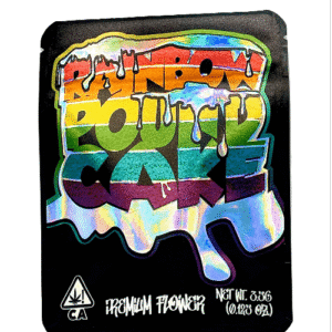 Deep East Rainbow Pound Cake