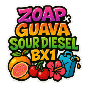 Doja Zoap × Guava × Sour Diesel BX1