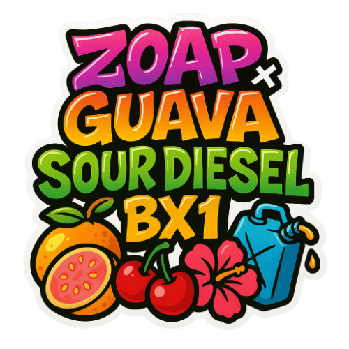 Doja Zoap × Guava × Sour Diesel BX1