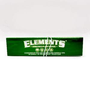 Elements Rolling Papers Tips Green