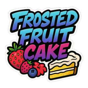 Frosted Fruit Cake