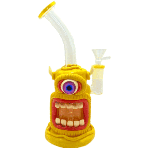 Glass Bong Cyclops Monster Yellow