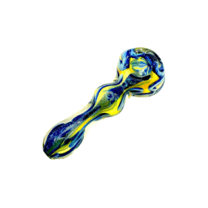 Glass Pipe Blue Bulby