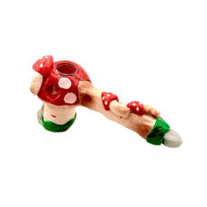 Glass Pipe Mushroom Big