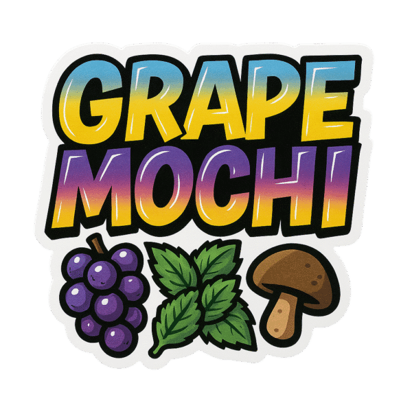 Grape Mochi