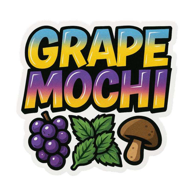 Grape Mochi