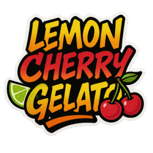 Lemon Cherry Gelato