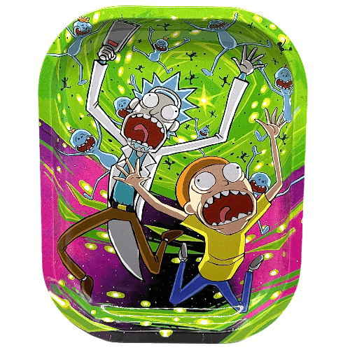 Rick Morty Tray Mixed Design