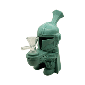 Silicone Bong Mandalorian Green