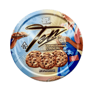 The TenCo Traditional Cookies Metal Box