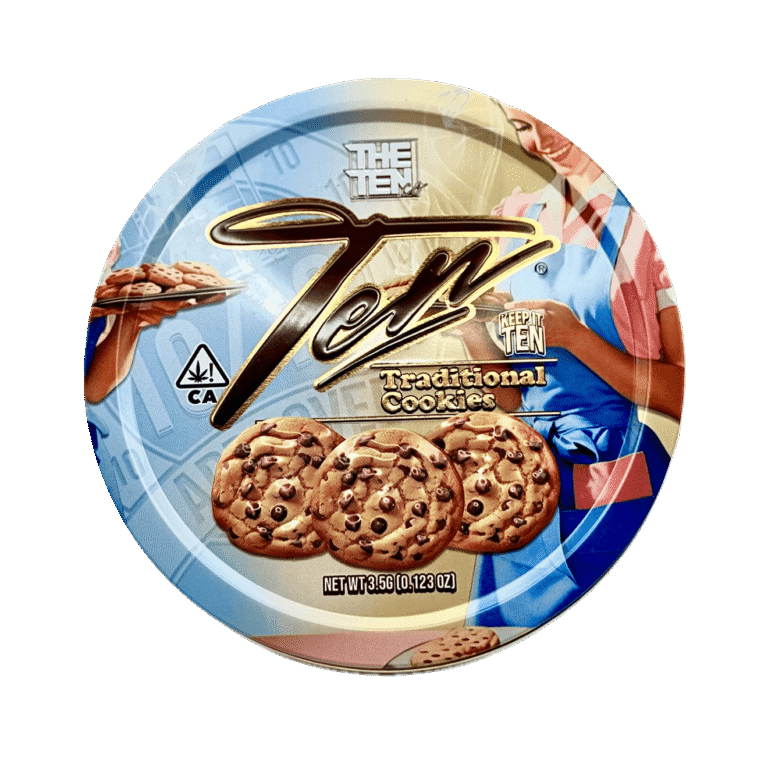 The TenCo Traditional Cookies Metal Box