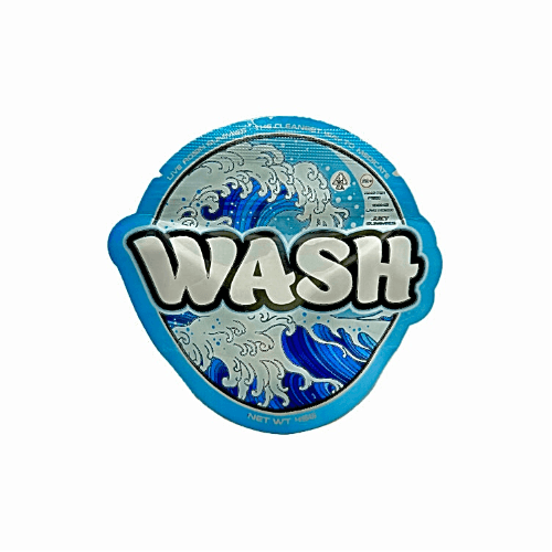 Wash Live Rosin Gummies 100mg Blueberry