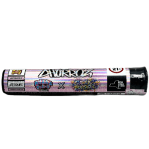 bubble gum popperz x garlic popsicle churroz donut by staticroom