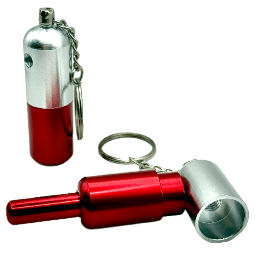 metal pipe medicine pill