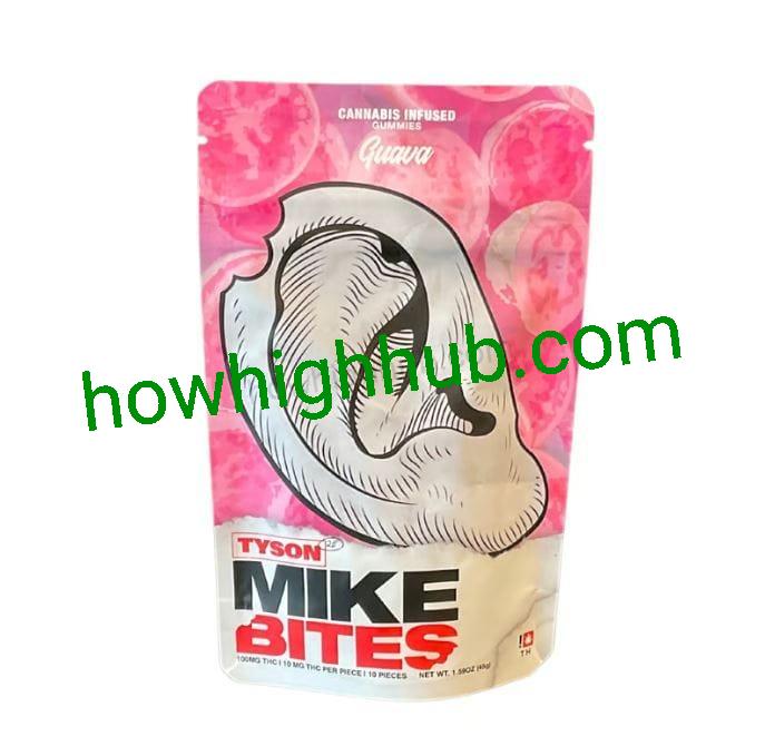 tyson 2.0 mikes bites guava gummies hybrid