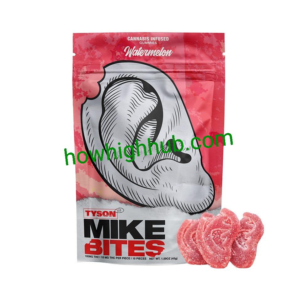 Tyson 2.0 mike bites watermelon gummies hybrid