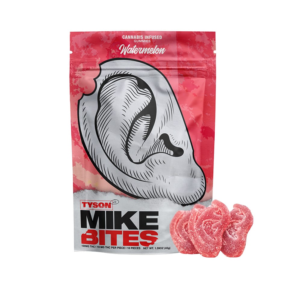 Tyson 2.0 mike bites watermelon gummies hybrid